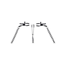 Saffron Nipple to Clit Set - Black