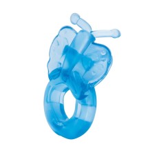 Bodywand Rechargeable Butterfly Ring - Blue