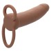 Performance Maxx Rechargeable Thick Dual Penetrator - Brown
