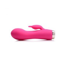Wonder Mini Rabbit Silicone Vibrator - Pink Wonder Mini Rabbit Silicone Vibrator - Pink