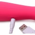 Silicone Wand Massager - Magenta Silicone Wand Massager - Magenta