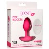 Gossip Pop Rocker 10x Vibrating Silicone Plug - Magenta