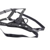 Aurora High Waisted Strap on - Black