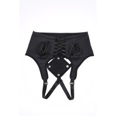 High Waisted Corset Strap on - Black High Waisted Corset Strap on - Black