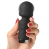 10x Mini Silicone Wand - Black