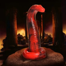 King Cobra King Cobra Silicone Dildo - Red King Cobra King Cobra Silicone Dildo - Red