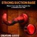King Cobra King Cobra Silicone Dildo - Red King Cobra King Cobra Silicone Dildo - Red