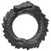 Black Caiman Silicone Cock Ring - Black Black Caiman Silicone Cock Ring - Black