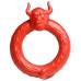 Beast Mode Silicone Cock Ring - Red Beast Mode Silicone Cock Ring - Red
