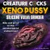 Xeno Pussy Vulva Silicone Grinder - Red/black Xeno Pussy Vulva Silicone Grinder - Red/black