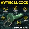 Cockness Monster Keychain - Green