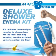 Deluxe Shower Enema Kit - Blue Deluxe Shower Enema Kit - Blue