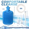 Deluxe Shower Enema Kit - Blue