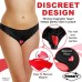 Love Connection Silicone Panty Vibe With Remote Control - Red Love Connection Silicone Panty Vibe With Remote Control - Red