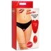 Love Connection Silicone Panty Vibe With Remote Control - Red Love Connection Silicone Panty Vibe With Remote Control - Red