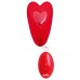 Love Connection Silicone Panty Vibe With Remote Control - Red Love Connection Silicone Panty Vibe With Remote Control - Red