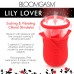 Lily Lover Sucking and Vibrating Clitoral Stimulator- Red