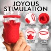 Lily Lover Sucking and Vibrating Clitoral Stimulator- Red