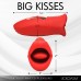 Lickgasm Kiss and Tell Mini Kissing and Vibrating Clitoral Stimulator - Red Lickgasm Kiss and Tell Mini Kissing and Vibrating Clitoral Stimulator - Red