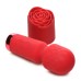 Pleasure Rose-Petite Mini Silicone Rose Wand - Red Pleasure Rose-Petite Mini Silicone Rose Wand - Red