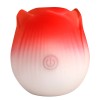 Pulsing Petals Throbbing Rose Stimulator - Red