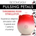 Pulsing Petals Throbbing Rose Stimulator - Red Pulsing Petals Throbbing Rose Stimulator - Red
