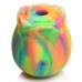 Glow Rose Glow-in-the-Dark Rose Clit Stimulator - Rainbow