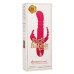 Jack Rabbit Signature Heated Silicone Triple Fantasy Rabbit - Pink Jack Rabbit Signature Heated Silicone Triple Fantasy Rabbit - Pink