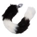 Running Wild Tail - Black/white Running Wild Tail - Black/white