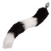 Running Wild Tail - Black/white Running Wild Tail - Black/white