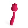 Rhea - the Rose Clit Licking Tongue Vibrator and G Spot Massager - Pink