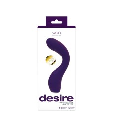 Desire Rechargeable G-Spot Vibe - Purple Desire Rechargeable G-Spot Vibe - Purple