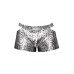 s'naked Pouch Short - X-Large - Silver/black s'naked Pouch Short - X-Large - Silver/black