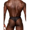 Sassy Lace - Open Ring Thong - Large/x-Large - Black