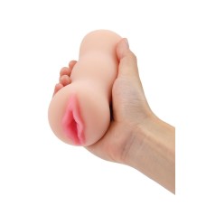 Stroke Off Super Tight Vibe Stroker - Light Stroke Off Super Tight Vibe Stroker - Light