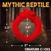 Rise of the Dragon Silicone Cock Ring - Red Rise of the Dragon Silicone Cock Ring - Red