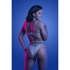 Prismatic Bra and Panty - Small/medium - Light Blue