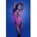 Knockout Plunge Halter Teddy - Medium/large - Neon Pink