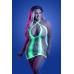 Synthesize Seamless Keyhole Dress - Queen - Neon Green