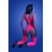 Wavelength Cutout Rhinestone Teddy Bodystocking - One Size - Neon Pink Wavelength Cutout Rhinestone Teddy Bodystocking - One Size - Neon Pink
