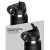 Fap Flask - Thrill Seeker - Black Bottle - Frosted