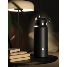 Fap Flask - Thrill Seeker - Black Bottle - Frosted Fap Flask - Thrill Seeker - Black Bottle - Frosted