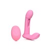 Flickers G-Flick Flicking G-Spot Vibrator With Remote - Pink