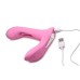 Flickers G-Flick Flicking G-Spot Vibrator With Remote - Pink