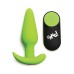 Glow in the Dark Butt Plug With Remote - Green Glow in the Dark Butt Plug With Remote - Green