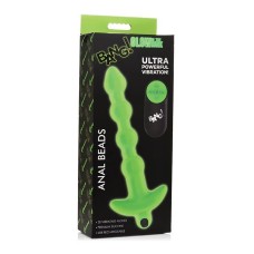 Glow in the Dark Anal Beads - Green Glow in the Dark Anal Beads - Green