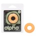 Alpha Glow-in-the-Dark Liquid Silicone Prolong Medium Ring - Orange Alpha Glow-in-the-Dark Liquid Silicone Prolong Medium Ring - Orange