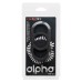 Alpha Liquid Silicone Commander Ring - Black Alpha Liquid Silicone Commander Ring - Black