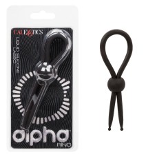 Alpha Liquid Silicone Lasso - Black Alpha Liquid Silicone Lasso - Black