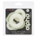 Alpha Glow-in-the-Dark Liquid Silicone 3 Ring Set - White Alpha Glow-in-the-Dark Liquid Silicone 3 Ring Set - White